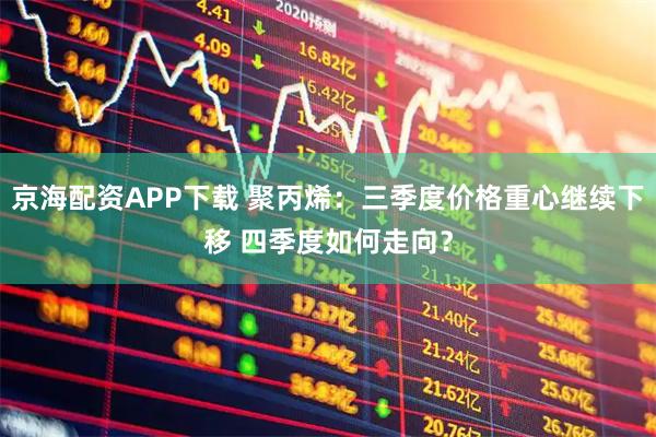 京海配资APP下载 聚丙烯：三季度价格重心继续下移 四季度如何走向？
