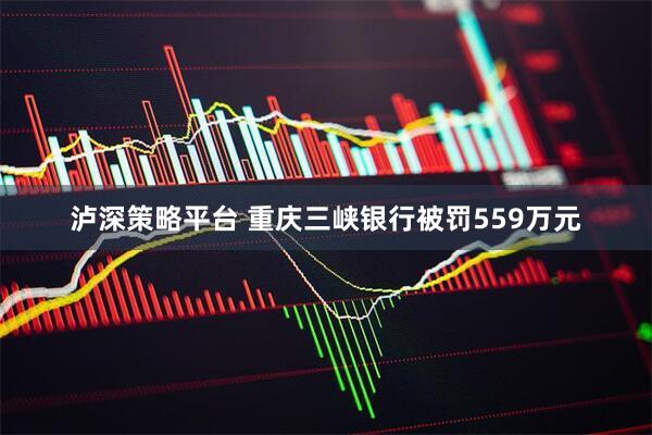 泸深策略平台 重庆三峡银行被罚559万元